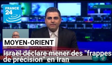Israël déclare mener des "frappes de précision" en Iran, de fortes explosions entendues