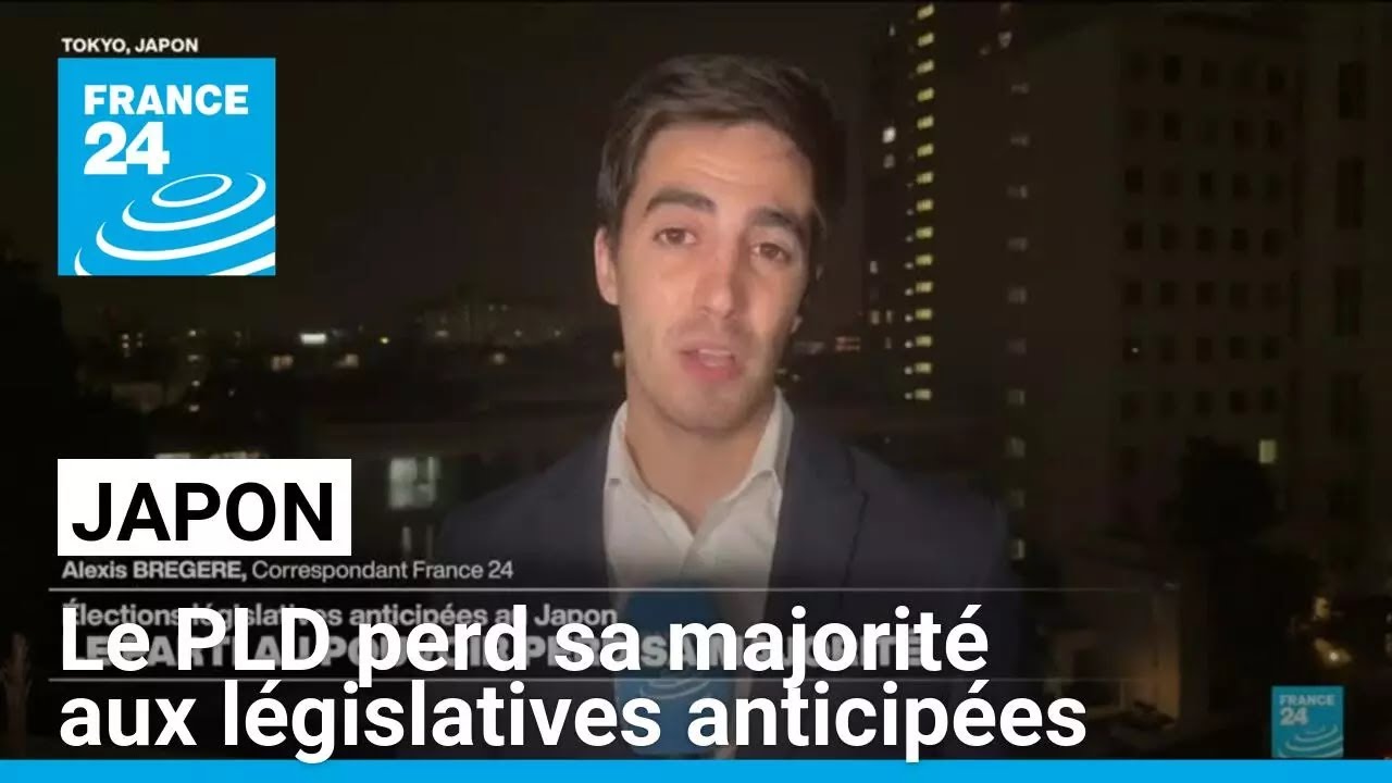 Japon : le parti au pouvoir perd sa majorité aux législatives anticipées • FRANCE 24