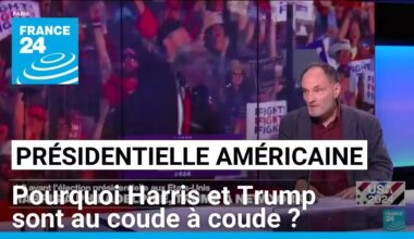 Présidentielle américaine : pourquoi Harris et Trump sont au coude à coude ? • FRANCE 24