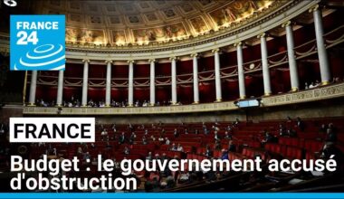 Budget 2025 : la coalition gouvernementale accusée d'obstruction à l'Assemblée • FRANCE 24