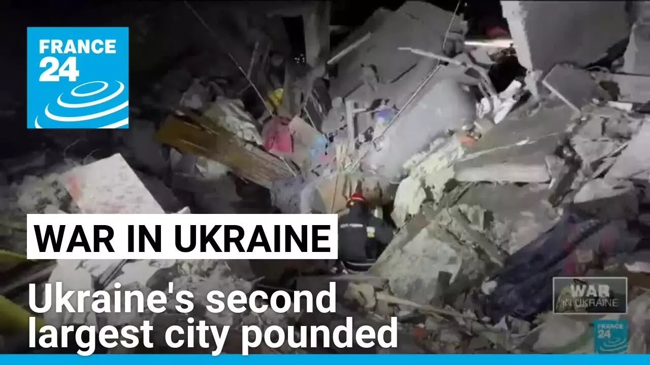 War in Ukraine: Ukraine's second largest city pounded • FRANCE 24 English