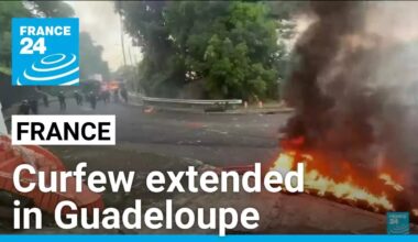 Authorities extend curfew in French Guadeloupe after a strike prompted a blackout • FRANCE 24