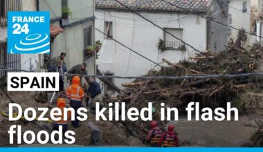 Dozens killed as heavy rains, flash floods slam Spain • FRANCE 24 English