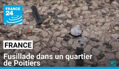 France : fusillade dans un quartier de Poitiers, un mineur entre la vie et la mort • FRANCE 24