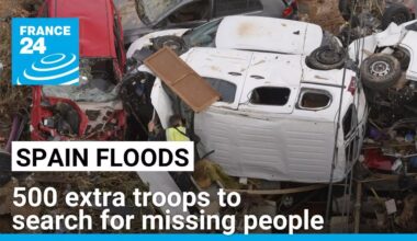 Spain sends 500 extra troops to search for missing people after deadly floods • FRANCE 24 English