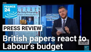 'Nightmare on Downing Street': British papers react to Labour's budget • FRANCE 24 English