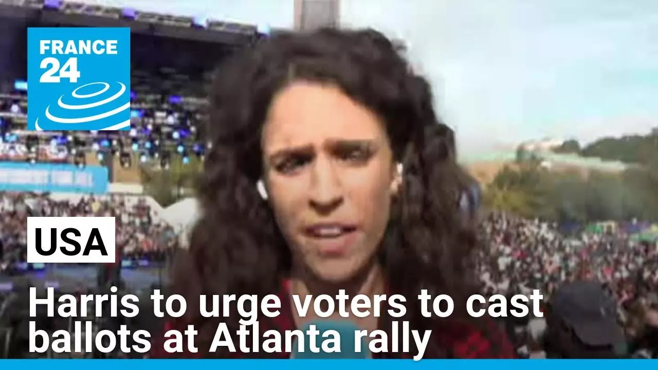 Harris to urge young, minority and undecided voters to cast their ballots • FRANCE 24 English
