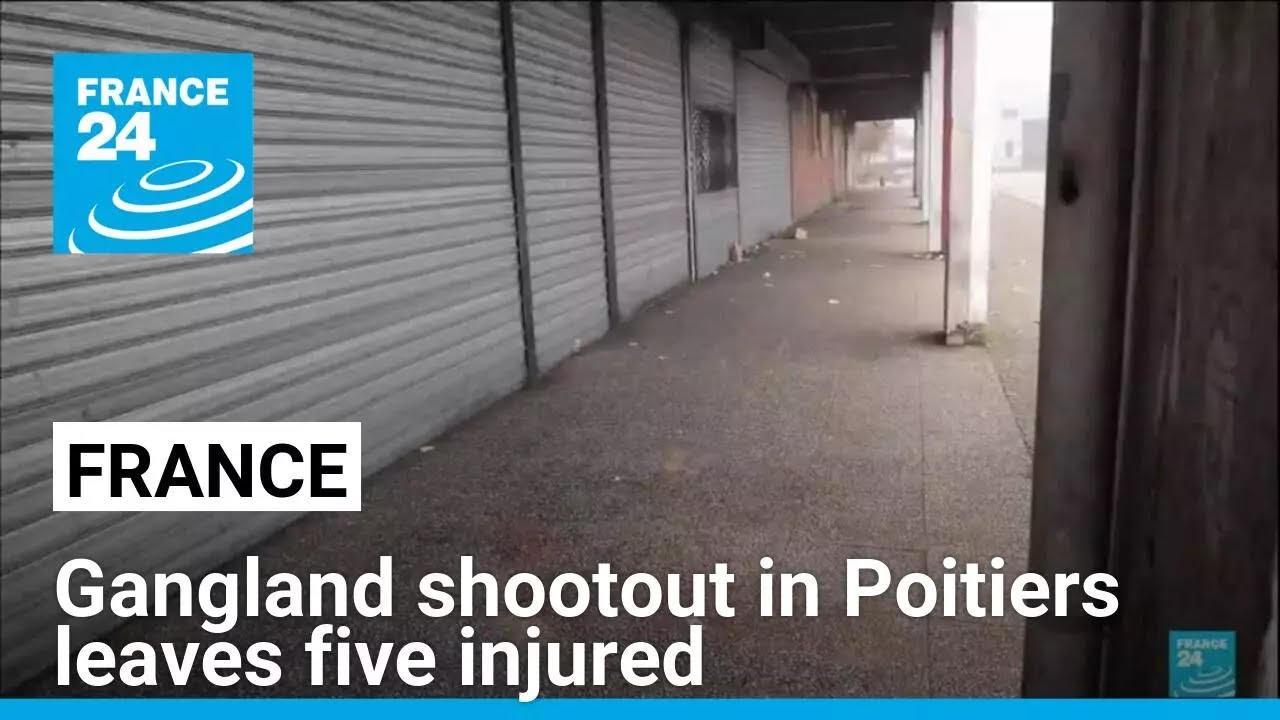 Gangland shootout in western France leaves five minors injured • FRANCE 24 English