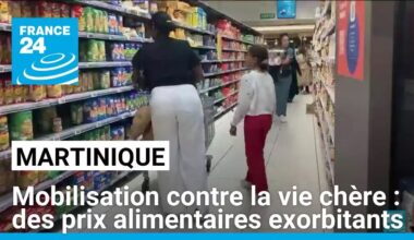 Martinique : derrière les manifestations, des prix alimentaires exorbitants • FRANCE 24