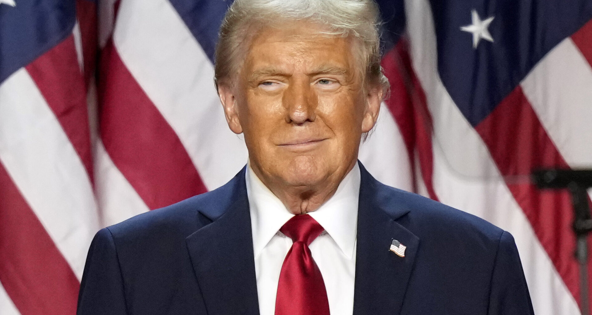 Donald Trump at Election Watch Party