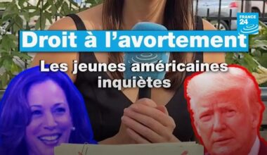 Droit à l’avortement : les jeunes américaines inquiètes • FRANCE 24