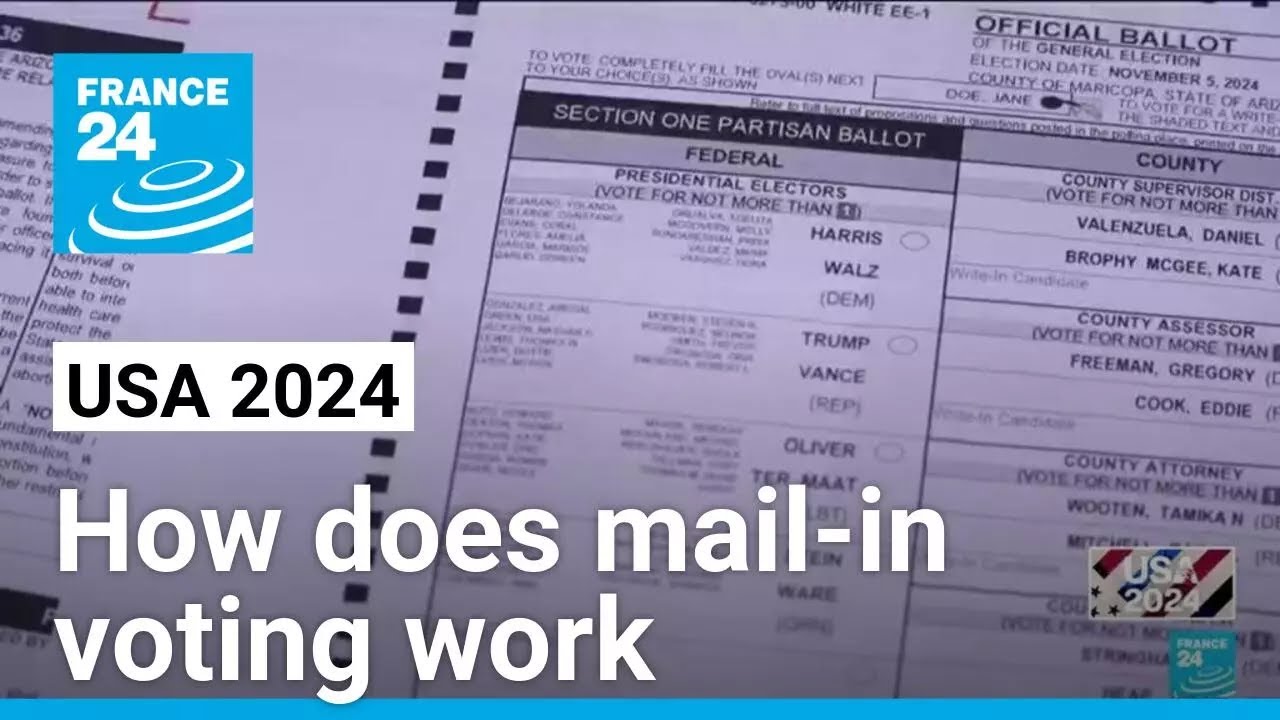 US presidential election: Mail-in voting and how it works • FRANCE 24 English