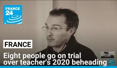 Eight people go on trial over French teacher's 2020 beheading • FRANCE 24 English
