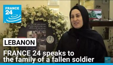 Caught in the crossfire: FRANCE 24 speaks to the family of a fallen Lebanese soldier • FRANCE 24