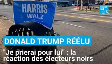 "Je prierai pour lui" : après une défiance envers Trump, les électeurs noirs endossent sa victoire