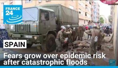 Spain: Fears grow over epidemic risk after catastrophic floods • FRANCE 24 English