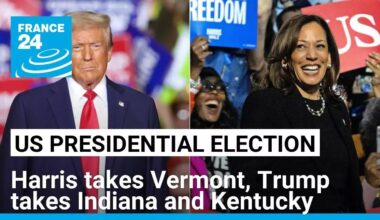 USA 2024 result: Harris takes Vermont, Trump takes Indiana and Kentucky • FRANCE 24 English