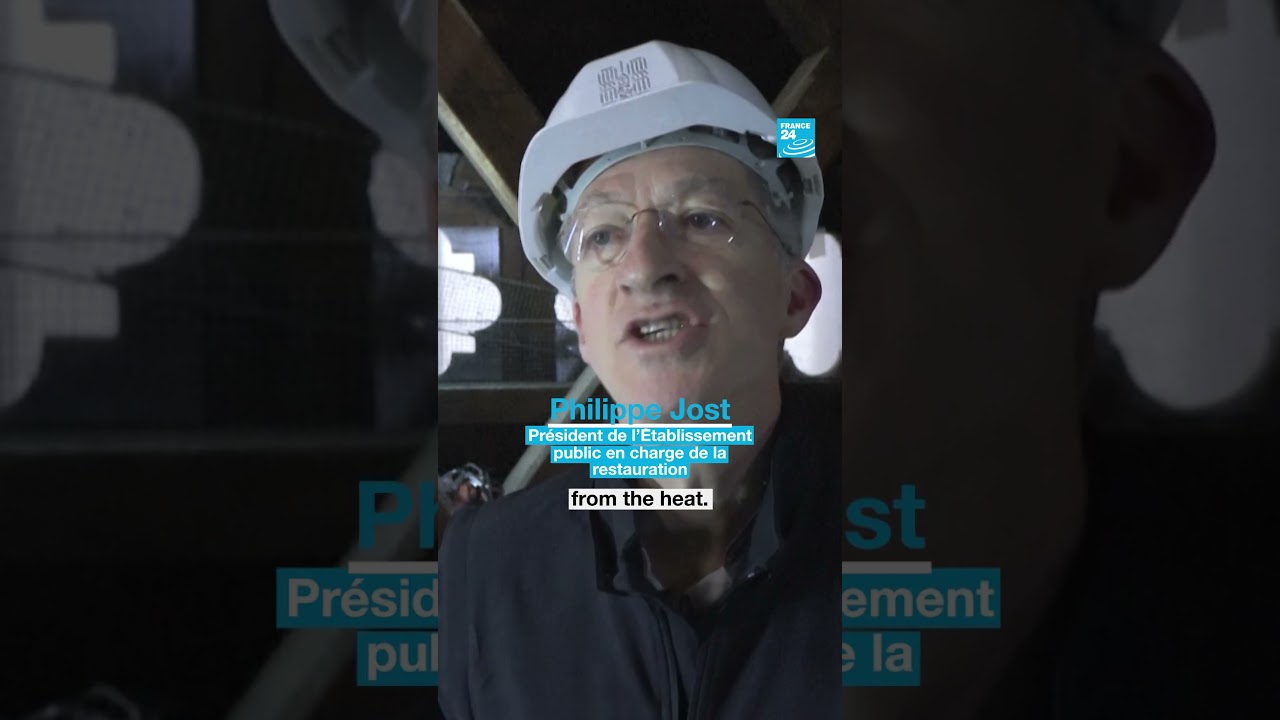 🔔Les cloches de #NotreDame à #Paris sonnent pour la 1ère fois depuis l'#incendie de 2019 • FRANCE 24