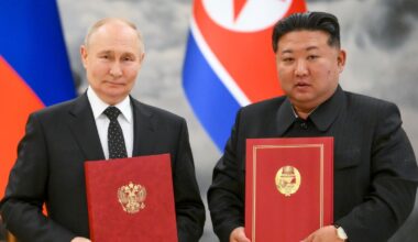 Vladimir Putin signs mutual defence treaty with North Korea | World News