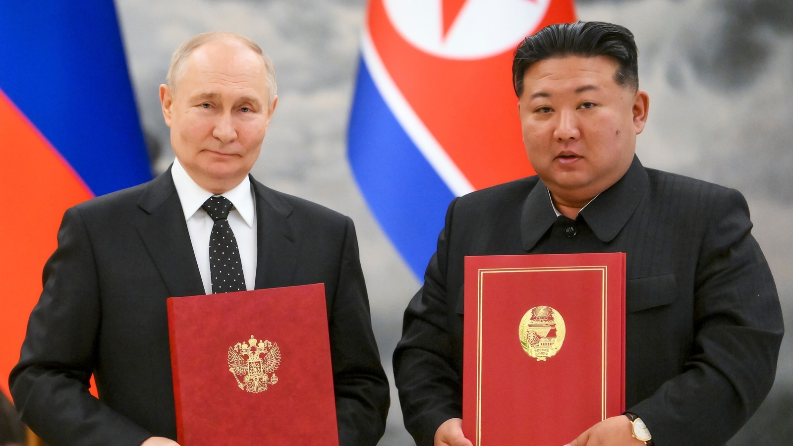 Vladimir Putin signs mutual defence treaty with North Korea | World News