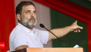 Politics of hate, violence, anger behind crashing economy: Rahul Gandhi | India News