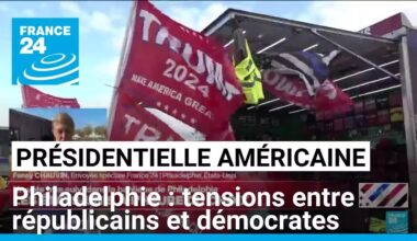 Pennsylvanie : à Philadelphie, des tensions entre républicains et démocrates • FRANCE 24