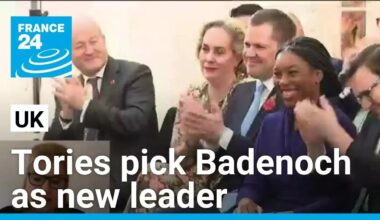 UK Conservatives pick Badenoch as new leader • FRANCE 24 English