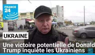 Présidentielle américaine : la victoire potentielle de Donald Trump inquiète les Ukrainiens