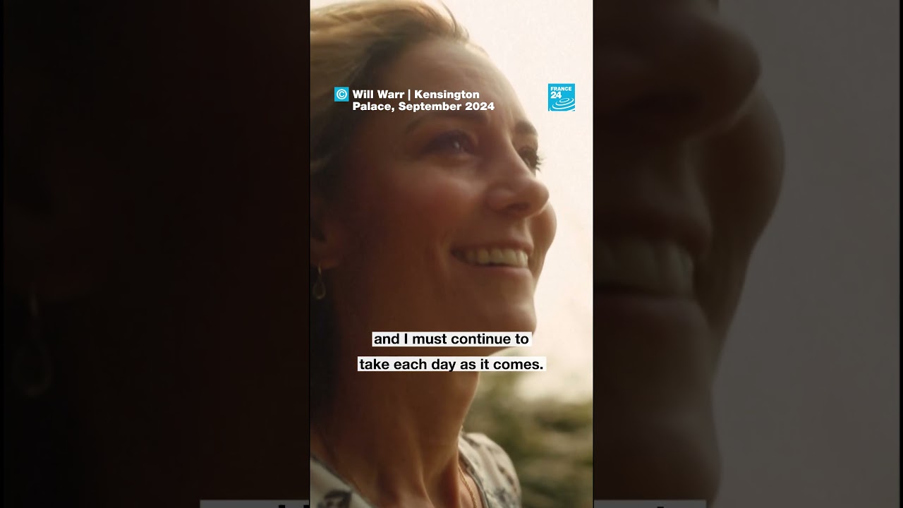 👑 #KateMiddleton makes her first official appearance since #chemotherapy • FRANCE 24 English