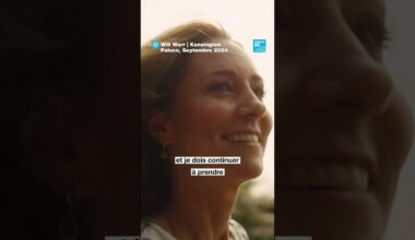 👑 #KateMiddleton, première apparition officielle depuis la fin de sa #chimiothérapie • FRANCE 24