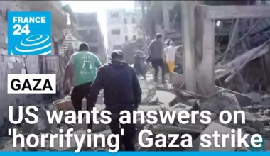 US presses Israel for answers about 'horrifying' northern Gaza strike • FRANCE 24 English