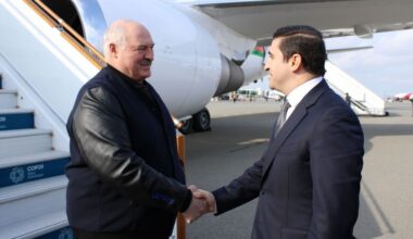 President of Belarus arrives in Azerbaijan to attend COP29 - Gallery Image