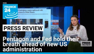 Pentagon and Fed hold their breath ahead of new US administration • FRANCE 24 English