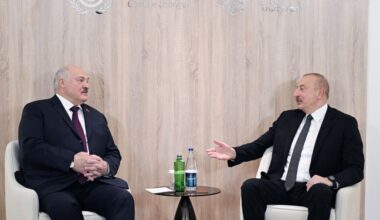President Ilham Aliyev meets with President of Belarus [PHOTOS/VIDEO] - Gallery Image
