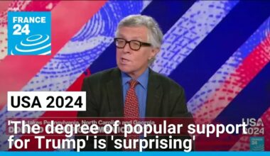 A 'surprising result in the sense of the degree of popular support for Trump' • FRANCE 24 English