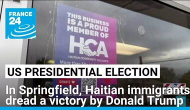In Springfield, Haitian immigrants dread a victory by Donald Trump in the US presidential election