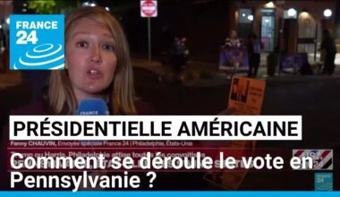 Présidentielle américaine : comment se déroule le vote en Pennsylvanie ? • FRANCE 24