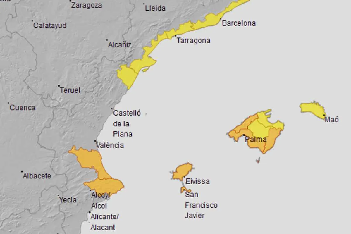 Una nueva DANA amenaza con intensas lluvias otra vez el sur de Valencia, Alicante y Baleares - El Mundo