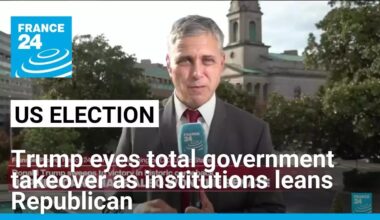 Trump eyes total government takeover as US House leans Republican • FRANCE 24 English