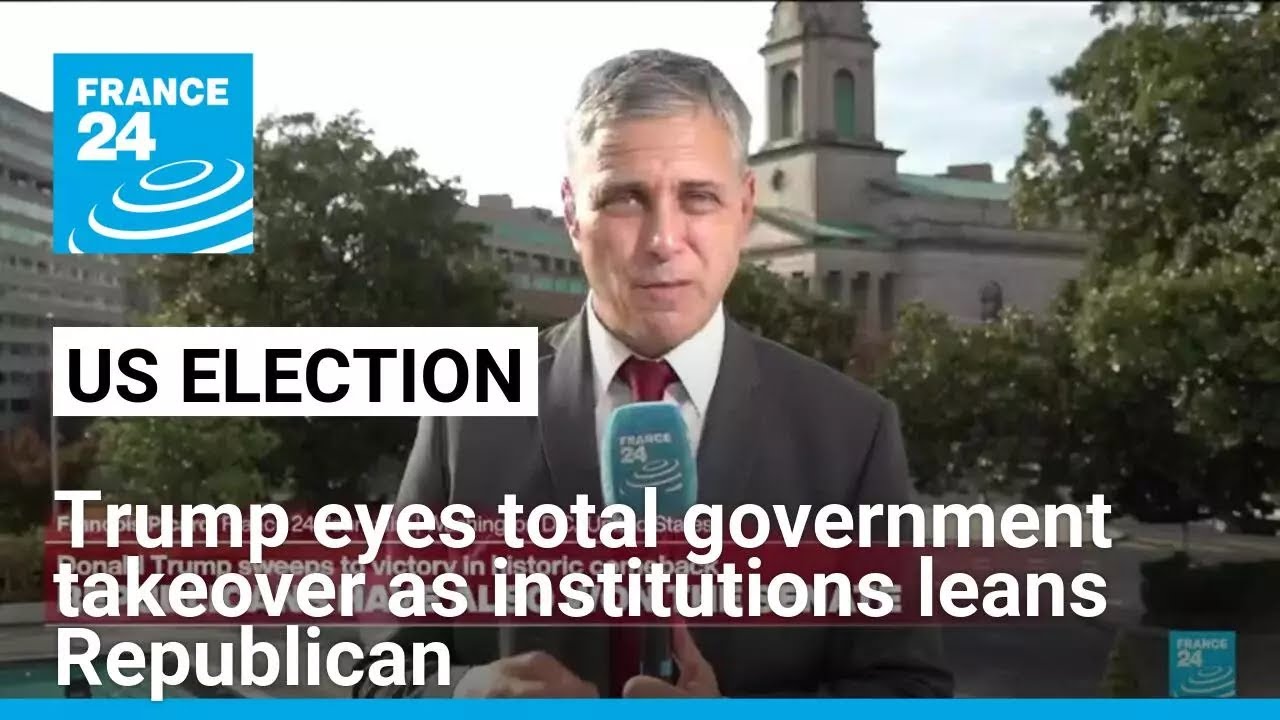 Trump eyes total government takeover as US House leans Republican • FRANCE 24 English