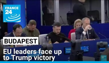 European leaders meet in Budapest and face up to Trump victory • FRANCE 24 English