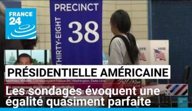 Présidentielle américaine : les sondages évoquent une égalité quasiment parfaite • FRANCE 24