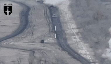 A Ukrainian Leopard 2 Tank Met A Russian Armored Column Head-On