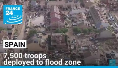 Spain deploys 7,500 troops to flood zone where anger rises at slow help • FRANCE 24 English