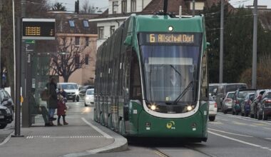 Tramlinie 6 fährt für einen Monat nicht bis nach Allschwil
