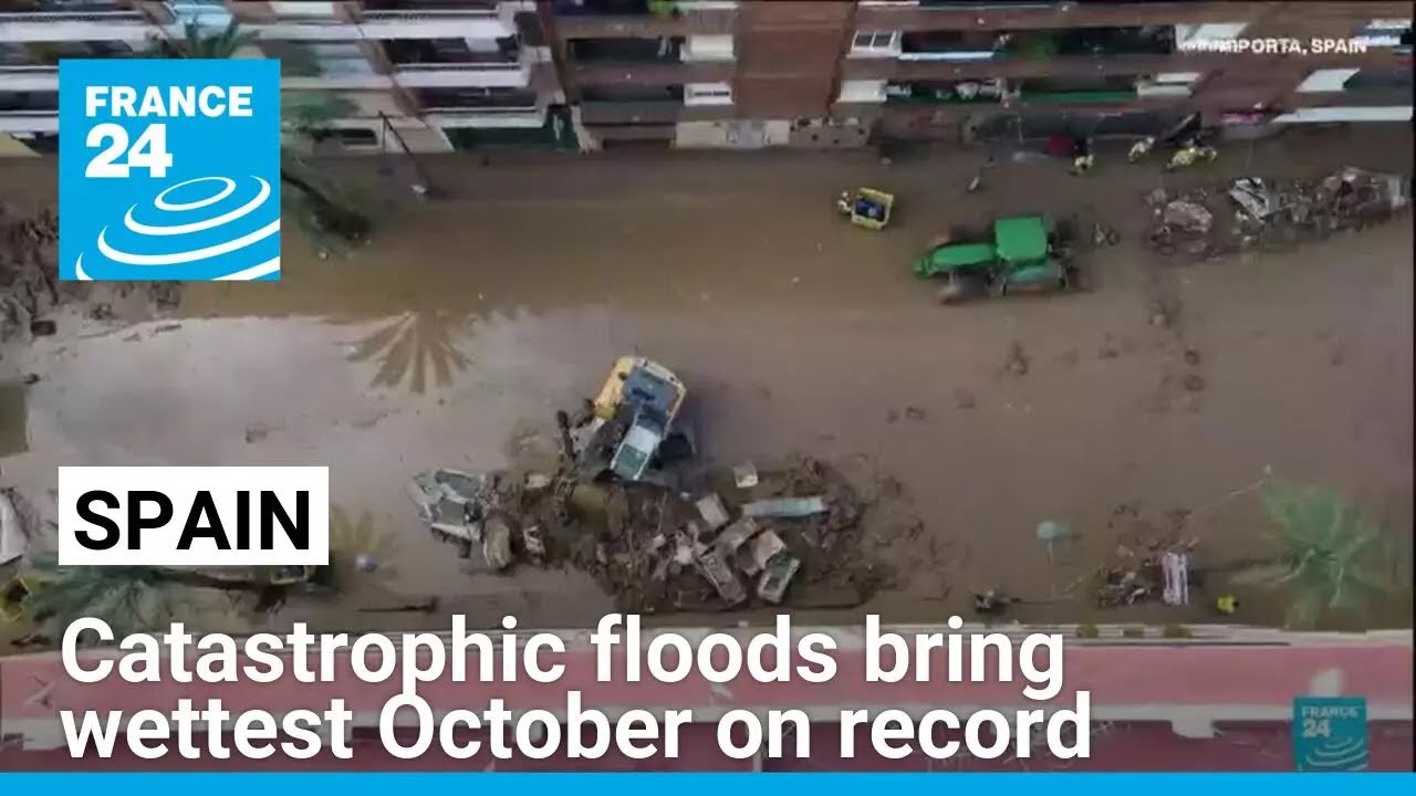 Deadly-flood drenches Spain in wettest October on record • FRANCE 24 English