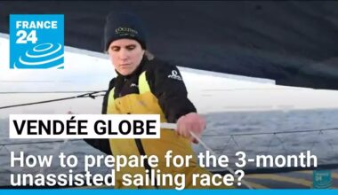 Vendee Globe: how does one prepare for the 3-month unassisted mega sailing race? • FRANCE 24