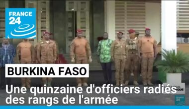 Burkina Faso : une quinzaine d'officiers radiés pour "faute jugée particulièrement grave"