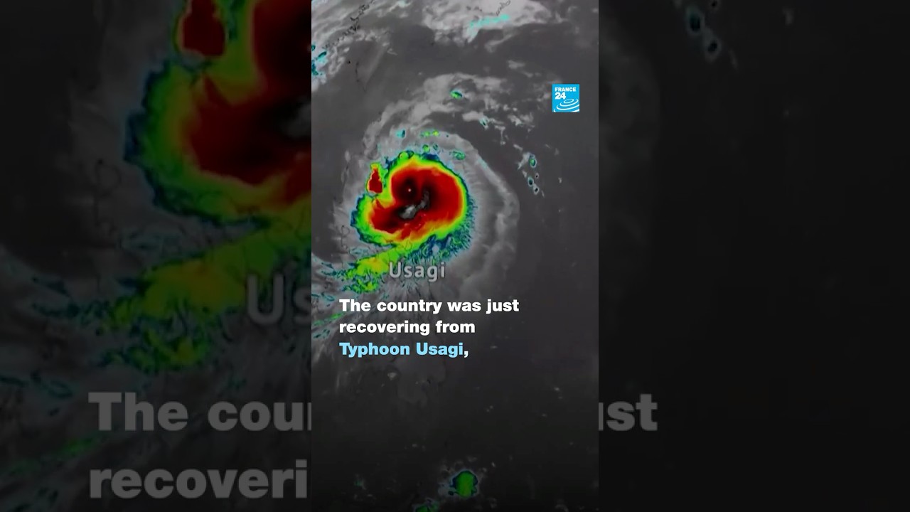 🌪️🇵🇭 Super #Typhoon Man-yi slams into the #Philippines' most populous island • FRANCE 24 English