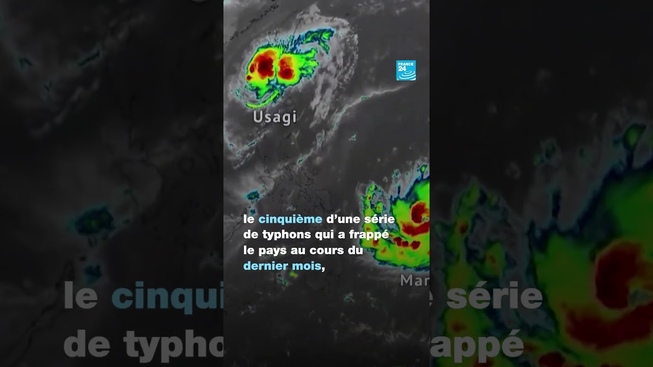 🌪️🇵🇭 Le super #typhon Man-yi s'abat sur l'île la plus peuplée des #Philippines • FRANCE 24